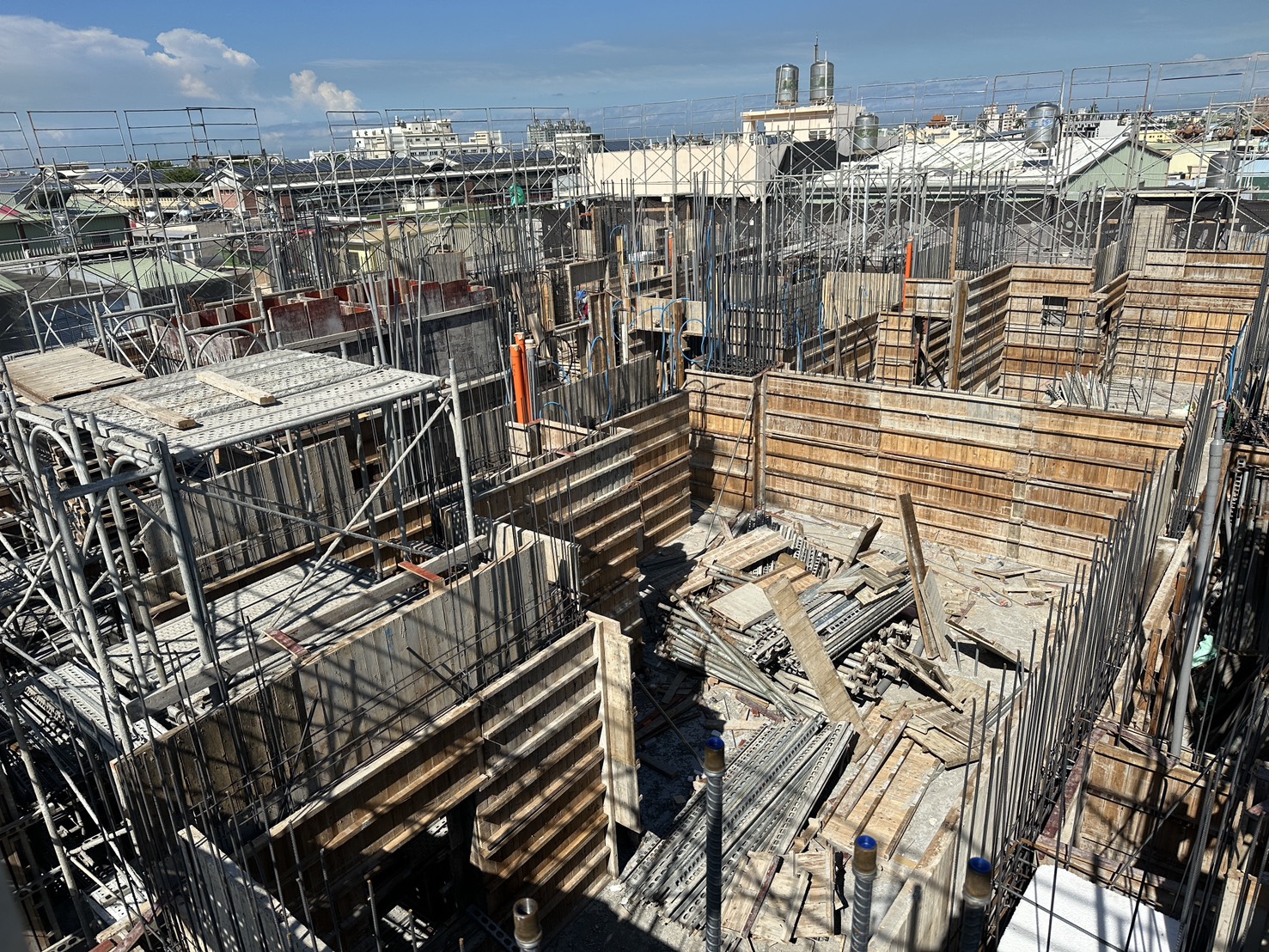 2025/06 4F柱牆組模